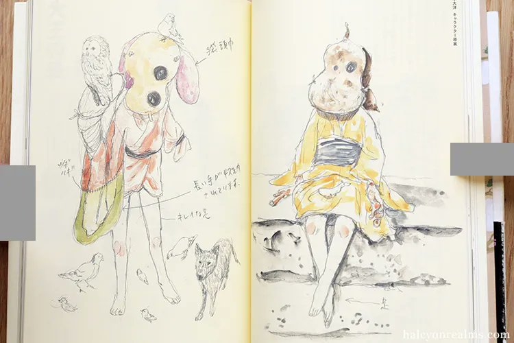 I was lucky to post a few questions to the director earlier this year during a Q&amp;A for the film - https://t.co/zJjrTmXxs4

And also check out the visual guide book with character designs/concept art for the film by PingPong manga artist Taiyo Matsumoto -  https://t.co/IbmUyr460L 
