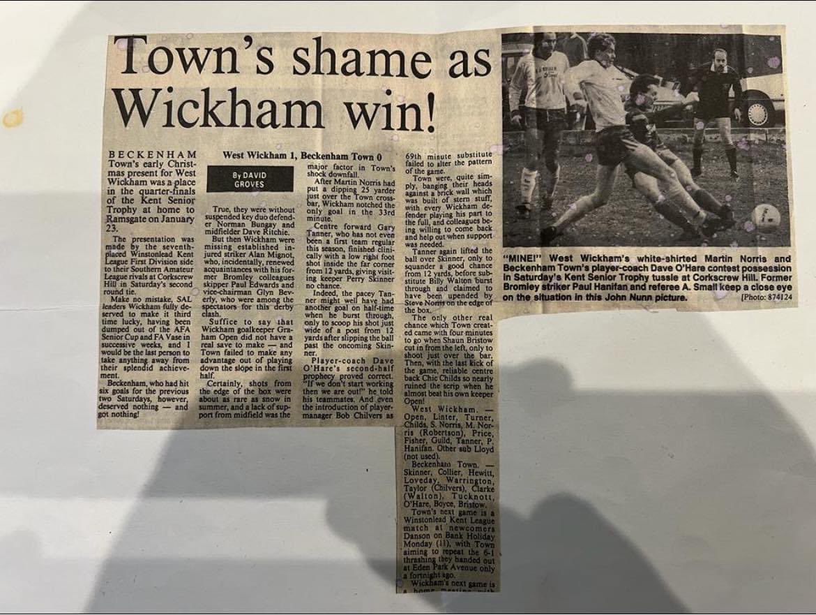 West Wickham FC tweet media