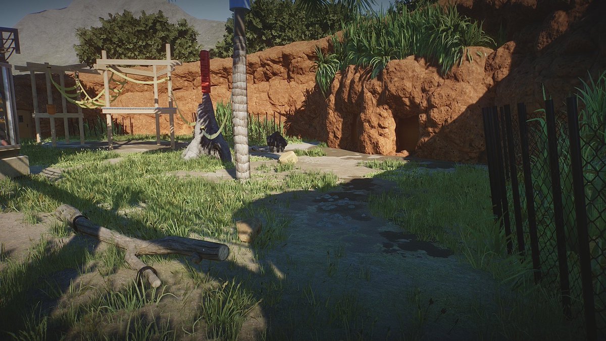 BeezyBuilds's tweet photo. Gorilla Exhibit @PlanetZooGame https://t.co/UEgKWY9kDP