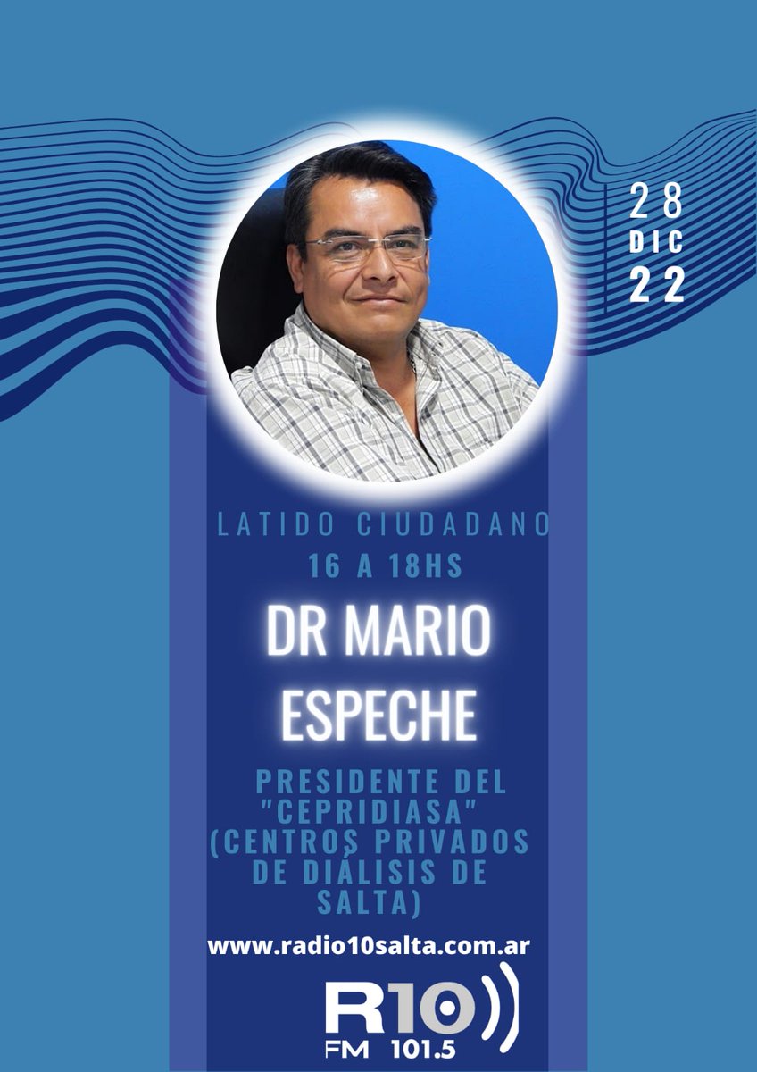 📻 #AHORA en #LatidoCiudadano <a href="/LatidoEnLa10/">Latido Ciudadano</a> | 🎙️ Dr. Mario Espeche - CEPRIDIASA <a href="/cepridiasa/">CEPRIDIASA</a> - "las cuestiones no hay que declamarlas en el café, poner la firma en una denuncia y hacerse cargo de lo que hay que hacerse cargo"