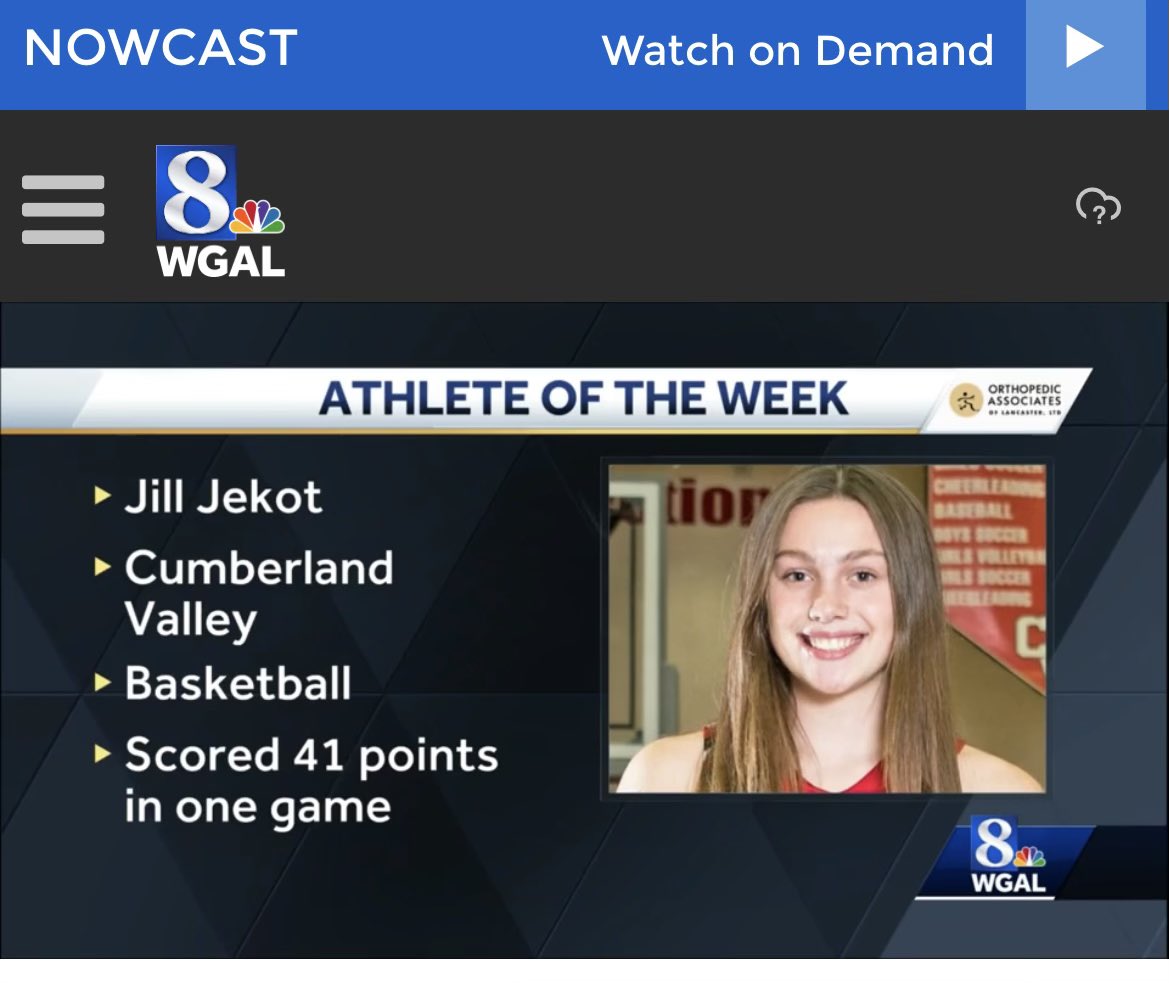 JekotJekot's tweet photo. Congrats @JekotJillian keep up the great work on &amp; off the court ❤️❤️ https://t.co/NkZdw4tyOk
