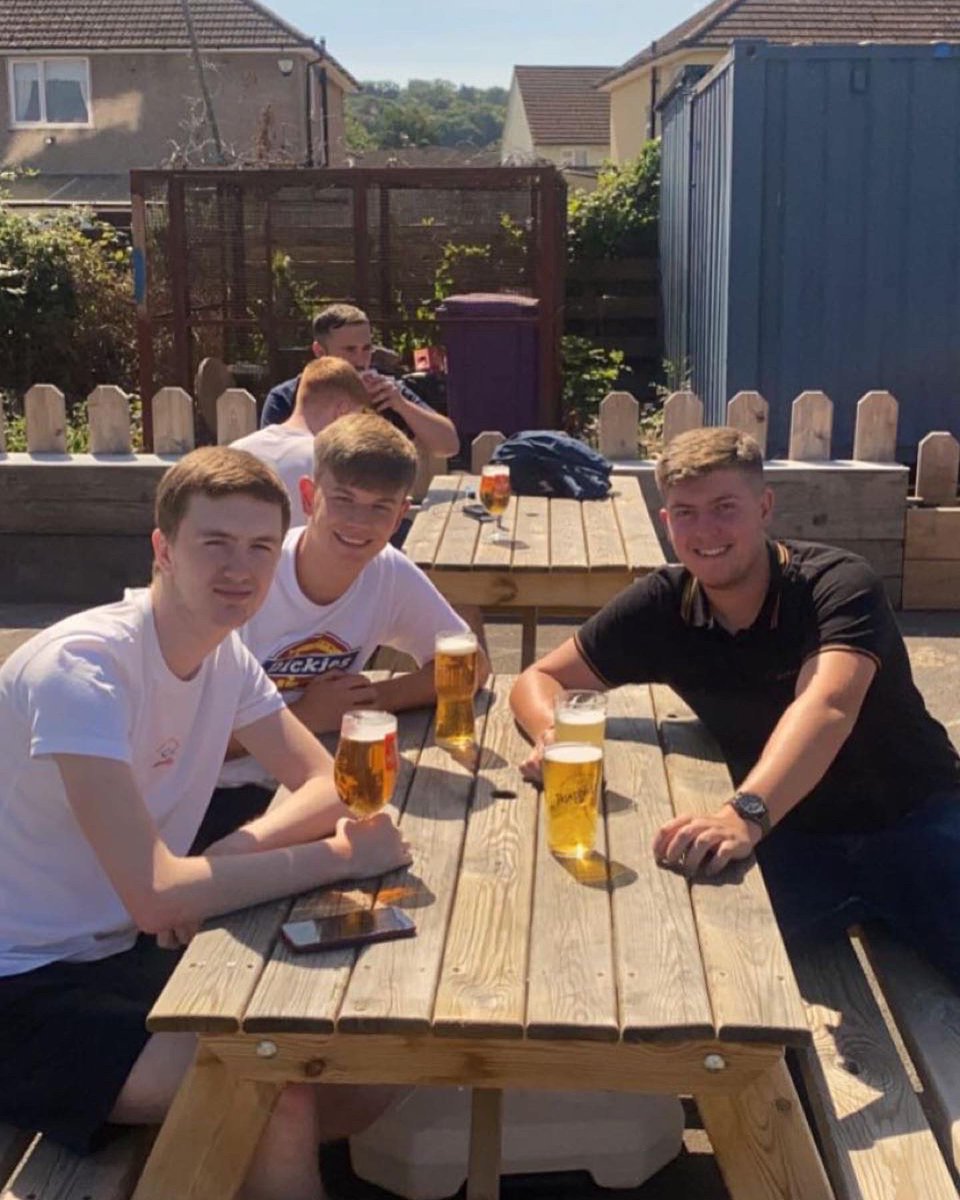You were one of my best mates. There will never be a day I don’t think about you. Fly high buddy ❤️🤍❤️🤍