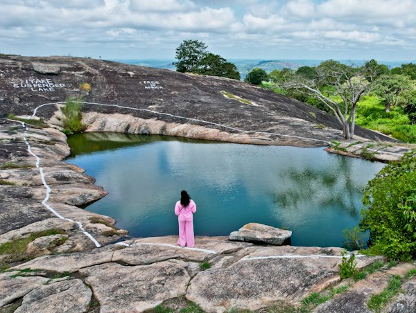 Yorubaness's tweet photo. Beautiful IYAKE suspended lake in Ado Awaye. It is one of only the 2 hanging lakes worldwide &amp; the only 1 in Africa. A special geological site of worldwide significance, right here in Yoruba land. https://t.co/Ykoy4a1N21