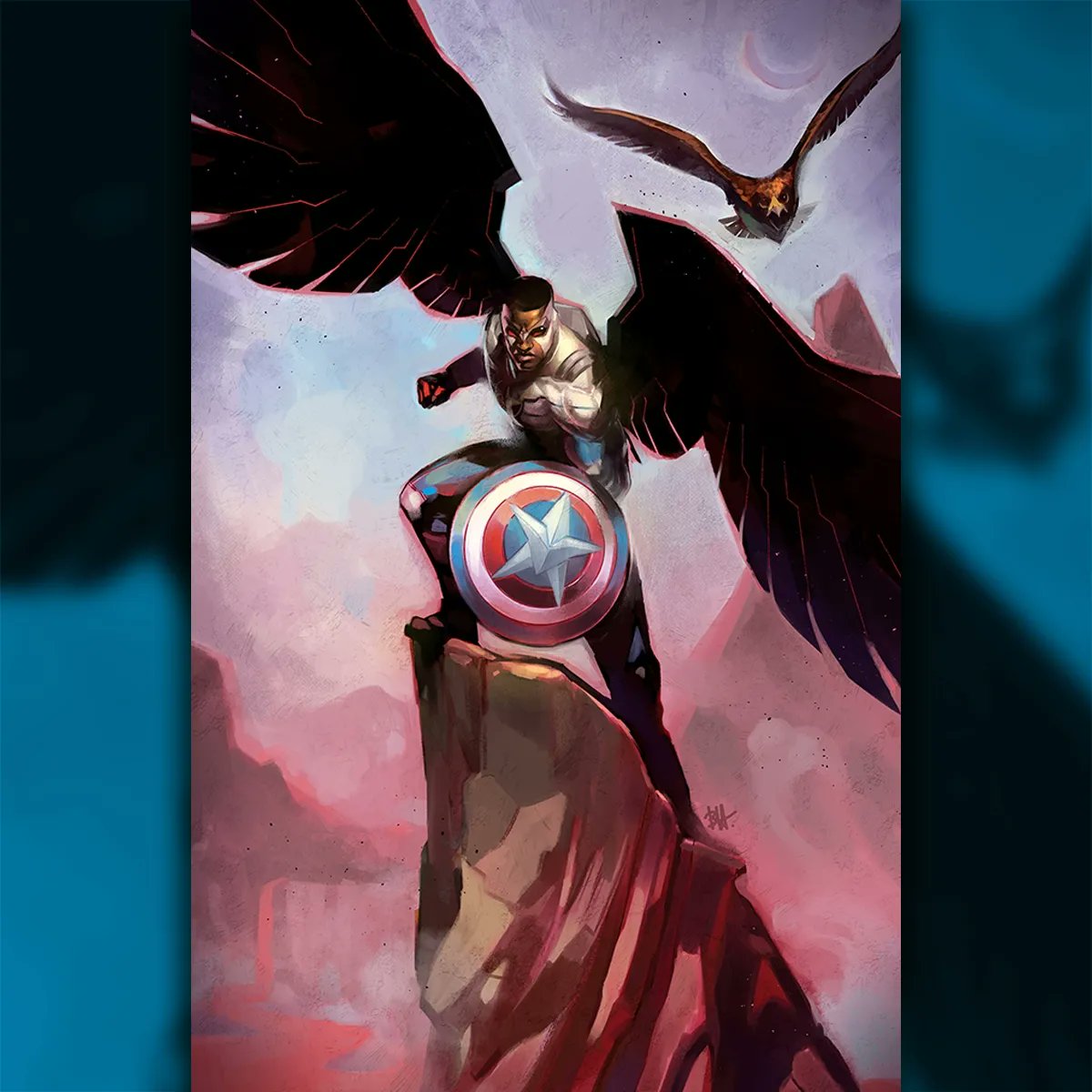 benharveyart's tweet photo. โ ๏ธNew Cover Dropโ ๏ธ
Hitting shelves today Captain America: Symbol of Truth #8 ! Variant by me with scribe Tochi Onyebuchi and interiors by Ig Guara
#captainamerica #samwilson #symboloftruth #steverogers #wintersoldier #marvel #marvelcomics #nonaiart #benharveyart https://t.co/NQ2YLf1DzS