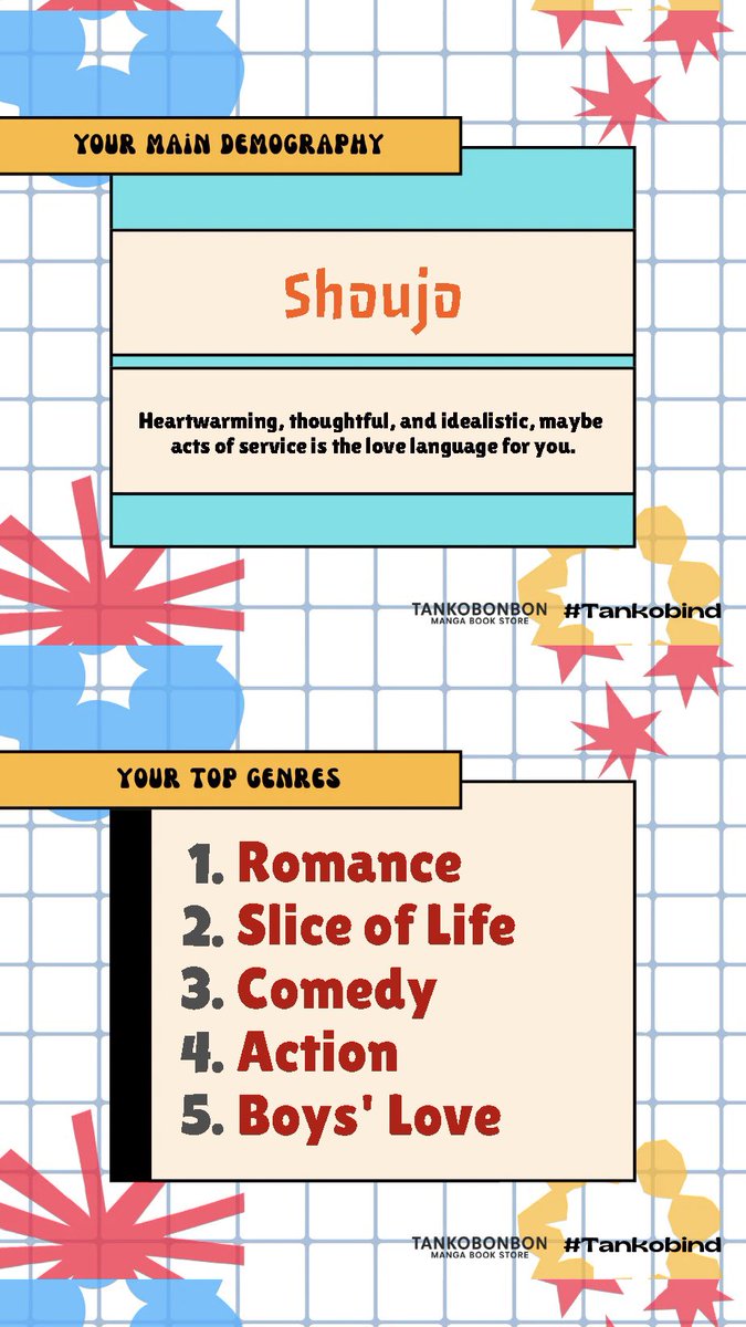 mimingsuu's tweet photo. woah this is so darn cool! 😳 romance is number one as expected 😌 this is gonna tempt me to buy more books next year 🤨 thanks @tankobonbon, you’re the best 🤩 #tankobind https://t.co/EPPO2bYzSi