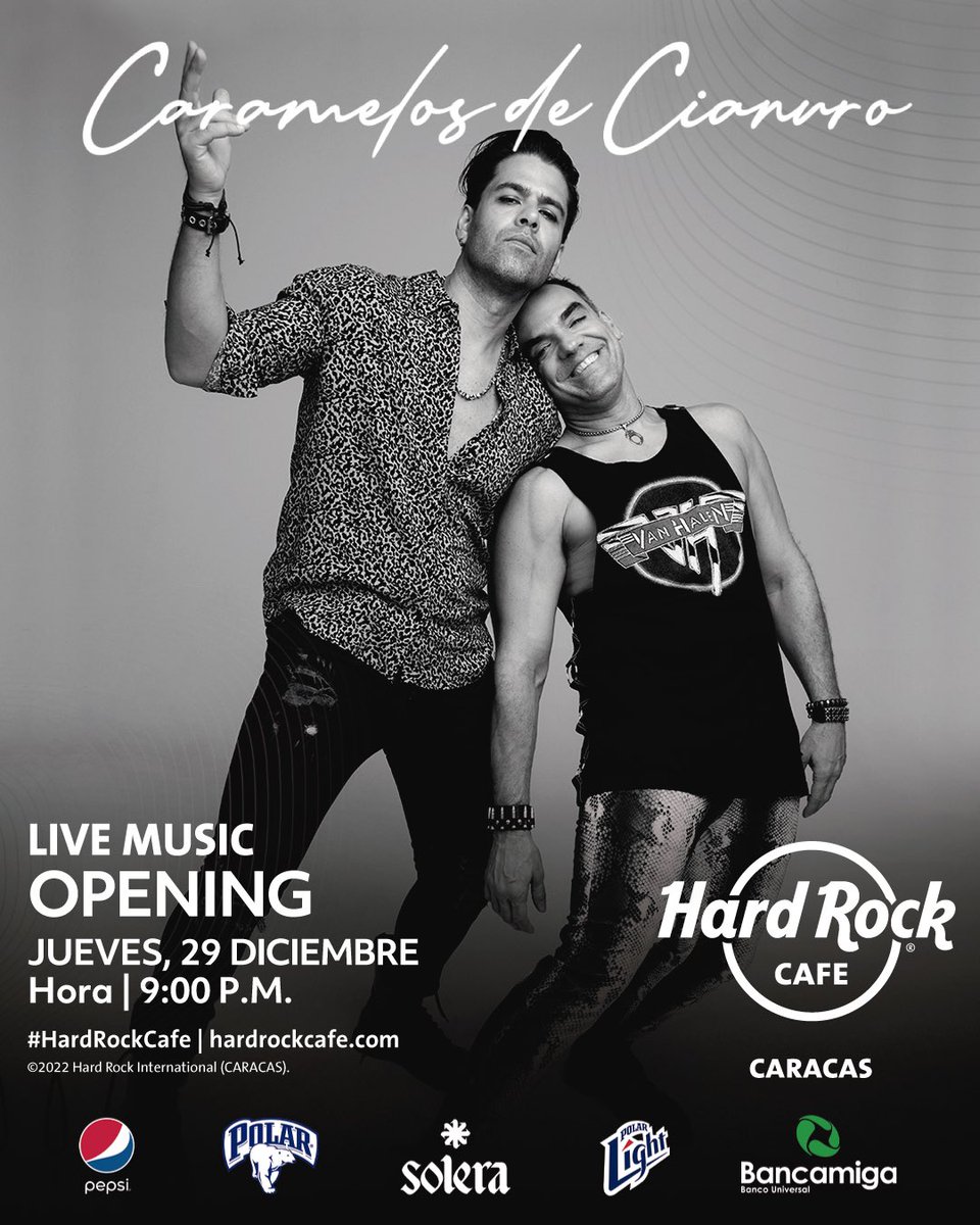 hardrockcafeccs's tweet photo. ¡YA ESTAMOS LISTOS! https://t.co/IkcEsbMjxY