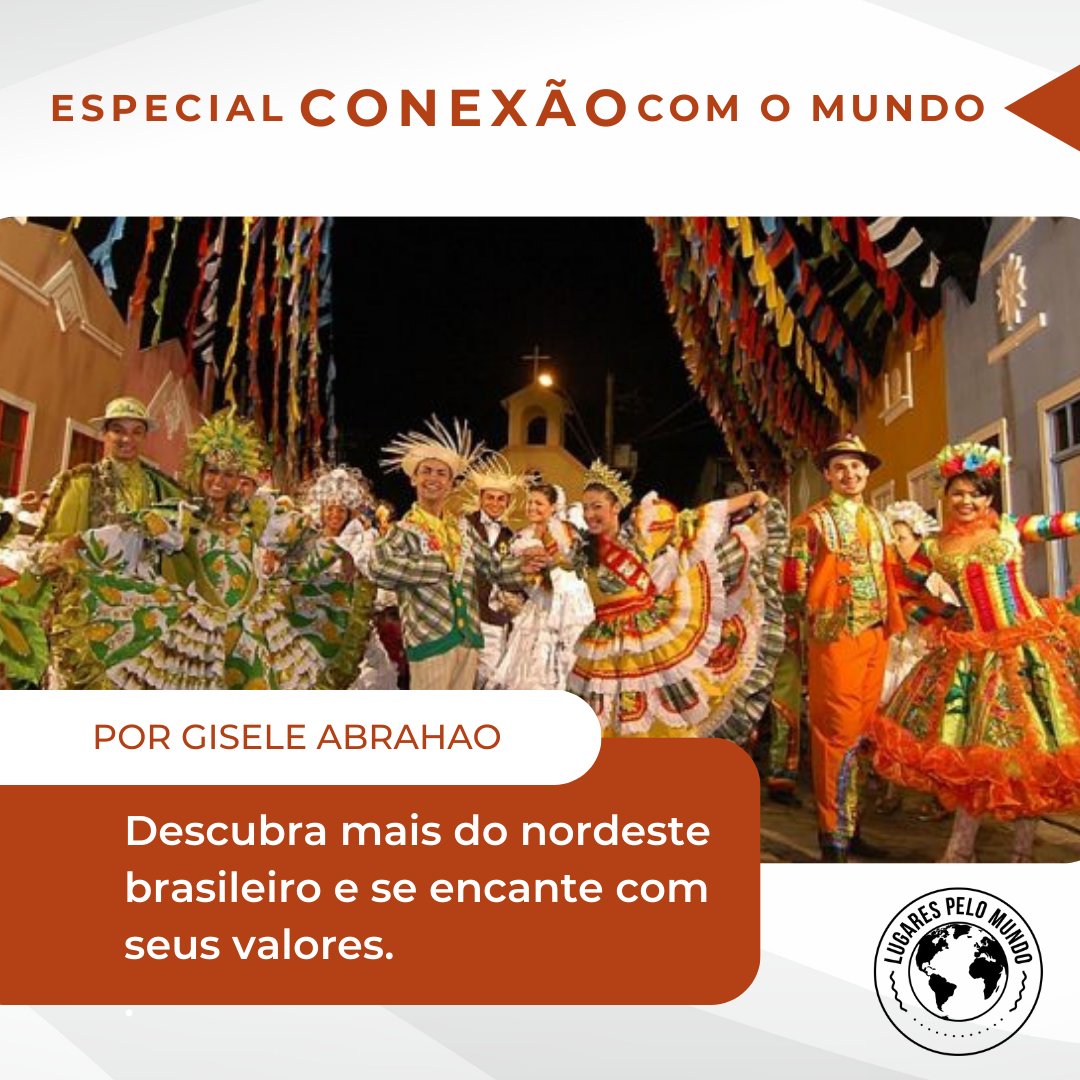lugarespmundo's tweet photo. Descubra mais do nordeste brasileiro e se encante com seus valores.

Manifestações culturais da região levam o nome do nosso país aos quatro cantos do mundo.

Leia a matéria completa no site: https://t.co/LLYL0j02AC
#LugaresPeloMundo🌎 https://t.co/EmduIM0DrD