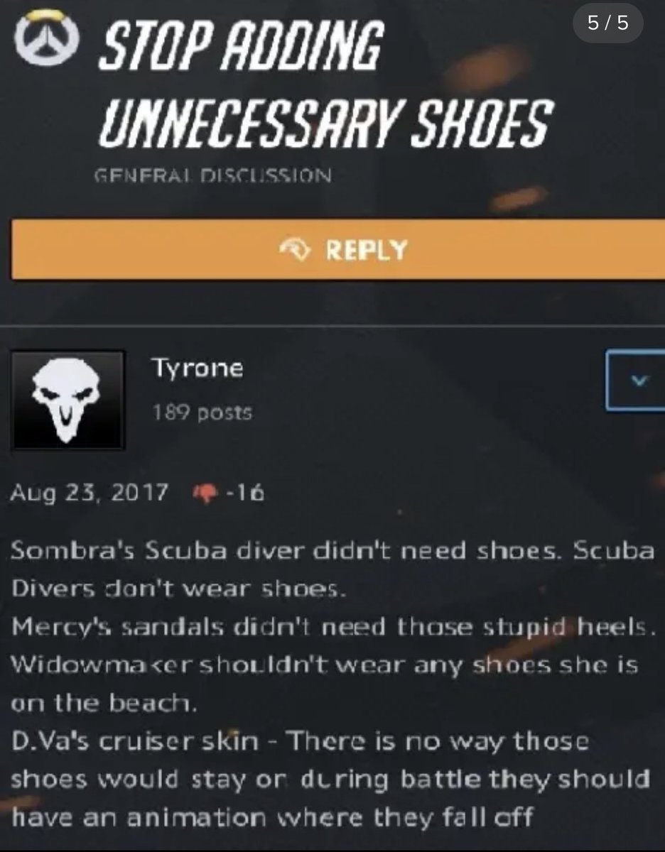 snkykun's tweet photo. most sane overwatch forums user https://t.co/U5wuWUUXXH