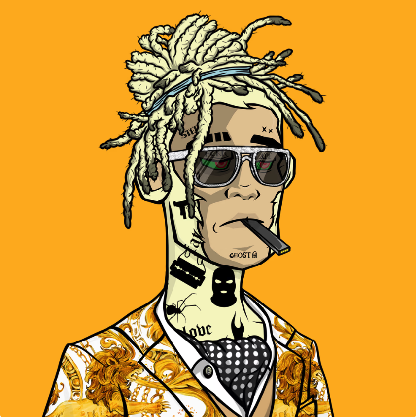 Who wore it better? Serious #MiamiViceVibes with this @steezyapegang and <a href="/hmn5_nft/">HMN5_NFT</a> #clone combo #reveal. Loving these!