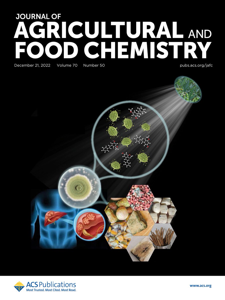 JAgFoodChem's tweet photo. The #inhibitory mechanism of pinosylvin monomethyl ether against Aspergillus flavus is demonstrated in this #JAFC Supplementary Cover. Find out more at https://t.co/v5erUcYqrn https://t.co/8hqkvhyZFp