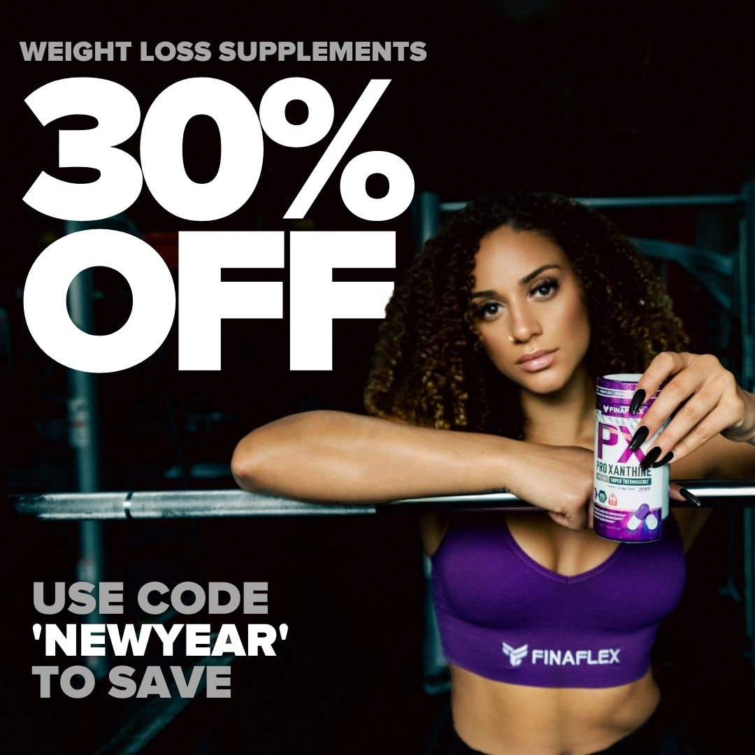 FINAFLEX's tweet image. New Year's Resolutions? We make them EASY! Shop our line of best-selling weight loss supplements and get 30% OFF with code 'NEWYEAR'! 😎🎉
-
#FINAFLEX #RedefineYourself #thermogenics #PX #happynewyear #2023  #weightloss #weightlossjourney #howtoloseweight #howtolosefat