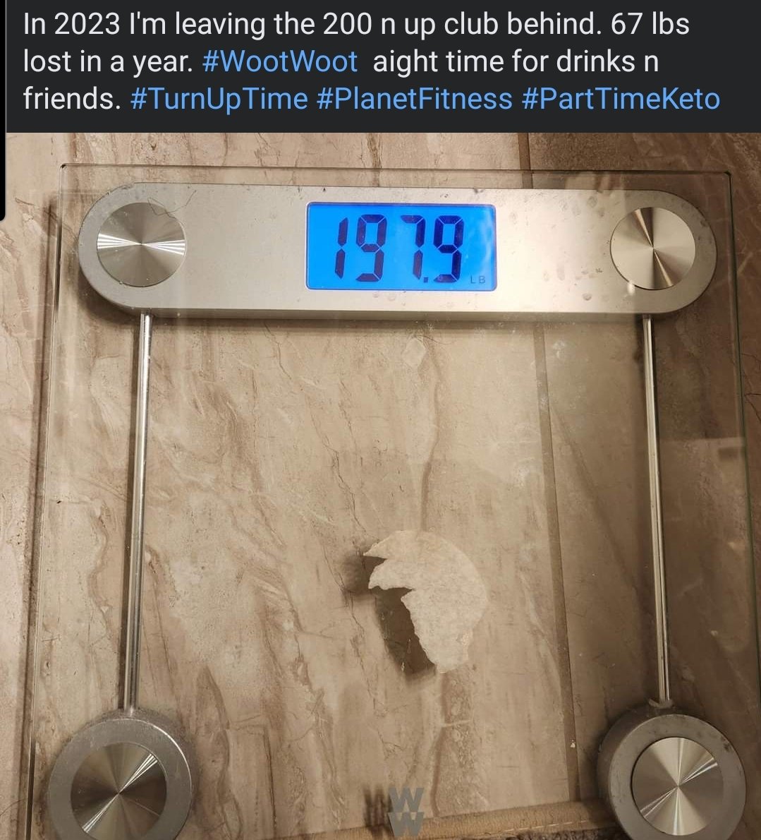 LamboMoo's tweet photo. One of my 2022 goals I finally achieved.
#SeamosSeamoss #Keto #PlanetFitness #PurpleGymFlow #BackOutSide #Mootivation https://t.co/pNDbel1ykb