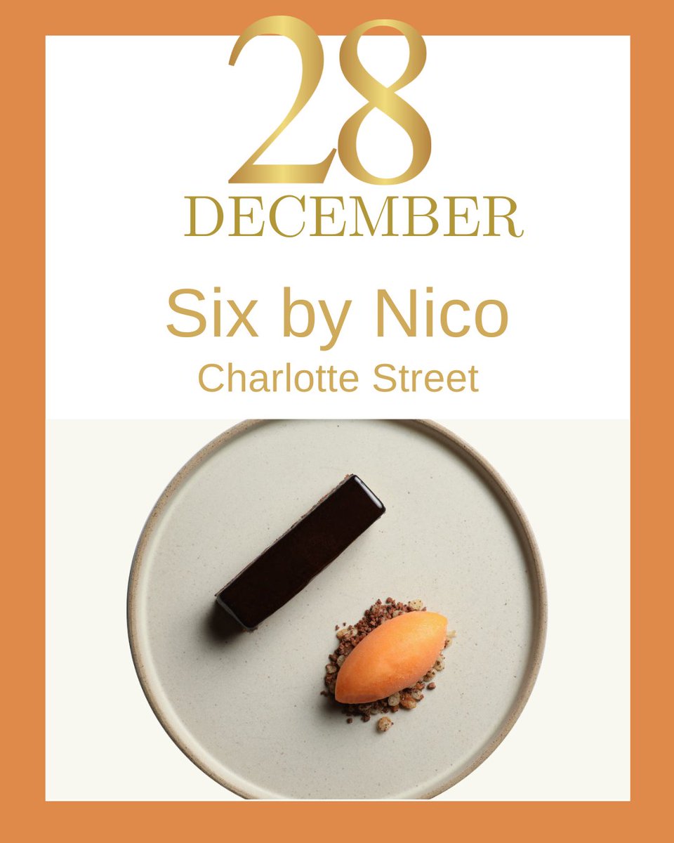 EnjoyFitzrovia's tweet photo. 28 December- Ever wondered what a Deep-Fried Mars Bar taste like? Experience exciting flavours at @SixbyNico 6 course tasting menu #fitzmas #fitzrovia https://t.co/xvTICoV0lP