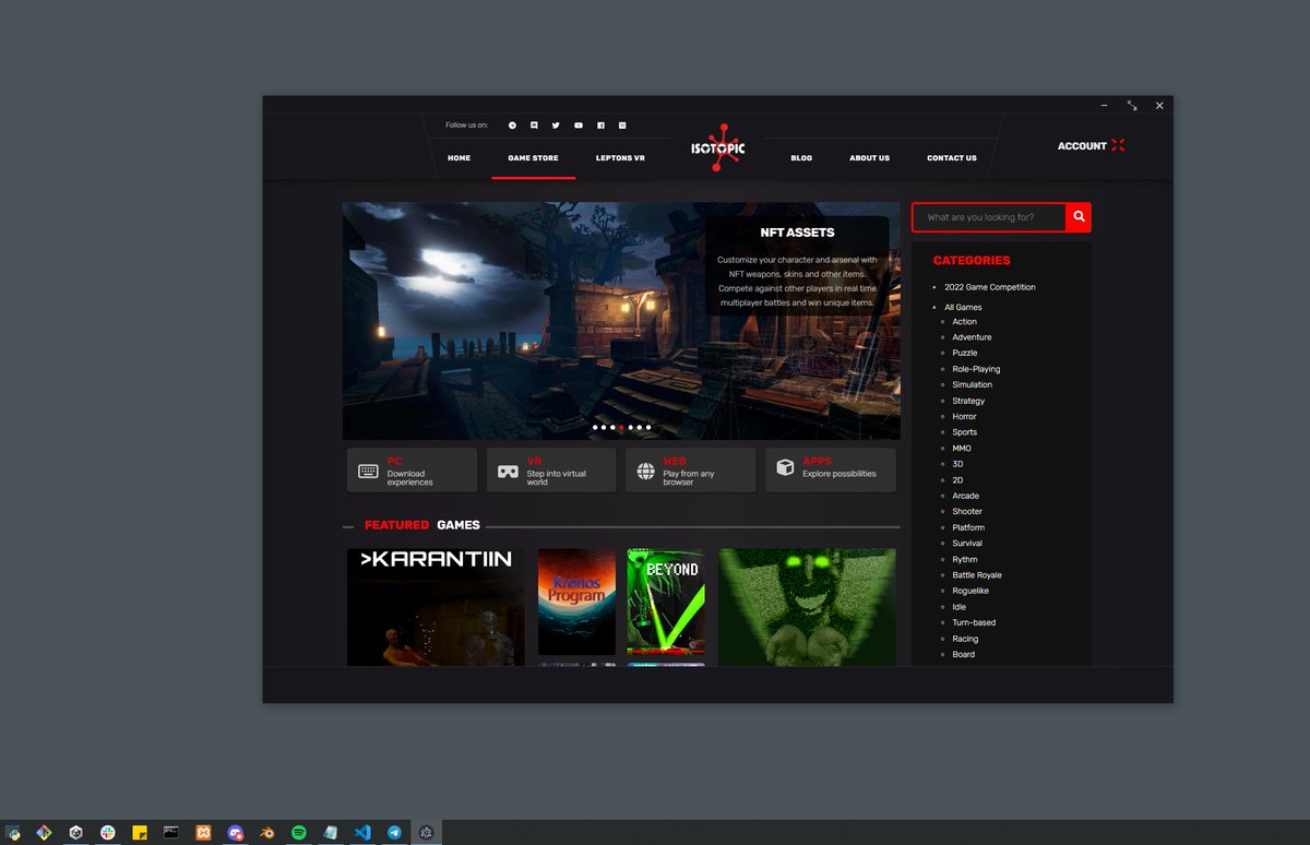 Isotopic tweet media