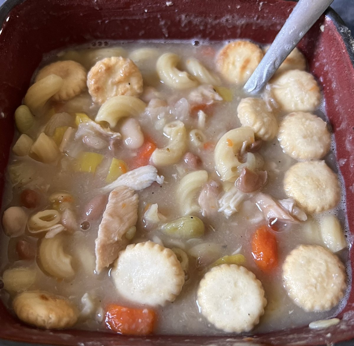GrahamKaren's tweet photo. Homemade soup after a run is a favorite Graham wintertime activity. 
😃❄️ https://t.co/BBwoiaztm9