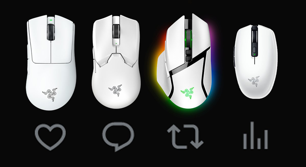 It's time for the final vote of the year.

You decide which is the best Razer mouse for Esports.