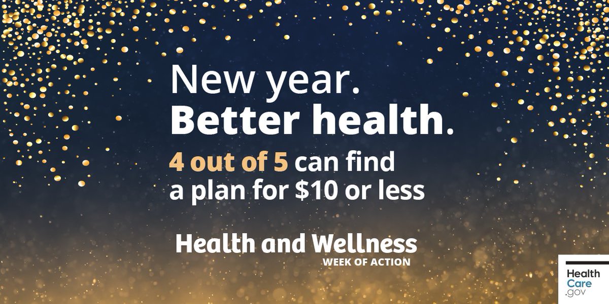 This New Year’s resolve to #GetCovered by a quality Marketplace health plan. With financial help, most customers can find coverage for under $10 a month. Enroll by the final deadline: Jan 15 Call 877-313-7215, Text ASPINNAV to 844-675-0617 or visit  aspinhealthnavigator.org