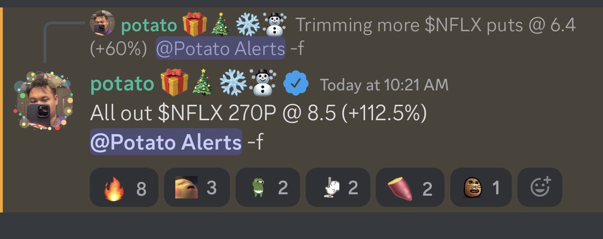 bryanguyens's tweet photo. Idea and alerts on this $NFLX play given in @AlphaNoya and @lowkeystonksLLC 
🥵🥵 https://t.co/3IZW6J0i2N