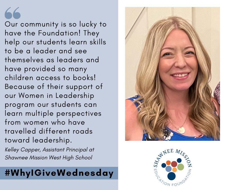 theSMEF's tweet photo. #WhyIGiveWednesday

The Foundation is proud to support the Women in Leadership program at @SMWestOffice! We're thankful for educators like Kelley, who give back to the Foundation to make this kind of program happen! https://t.co/wJImez5XVO