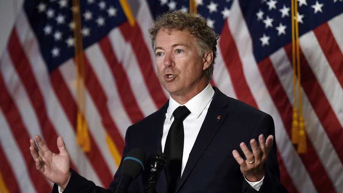 aliceccyl's tweet photo. "We're going to destroy our currency" - US Senator Rand Paul on $1.7 trillion spending bill 🚨 https://t.co/B7rPuvQCer