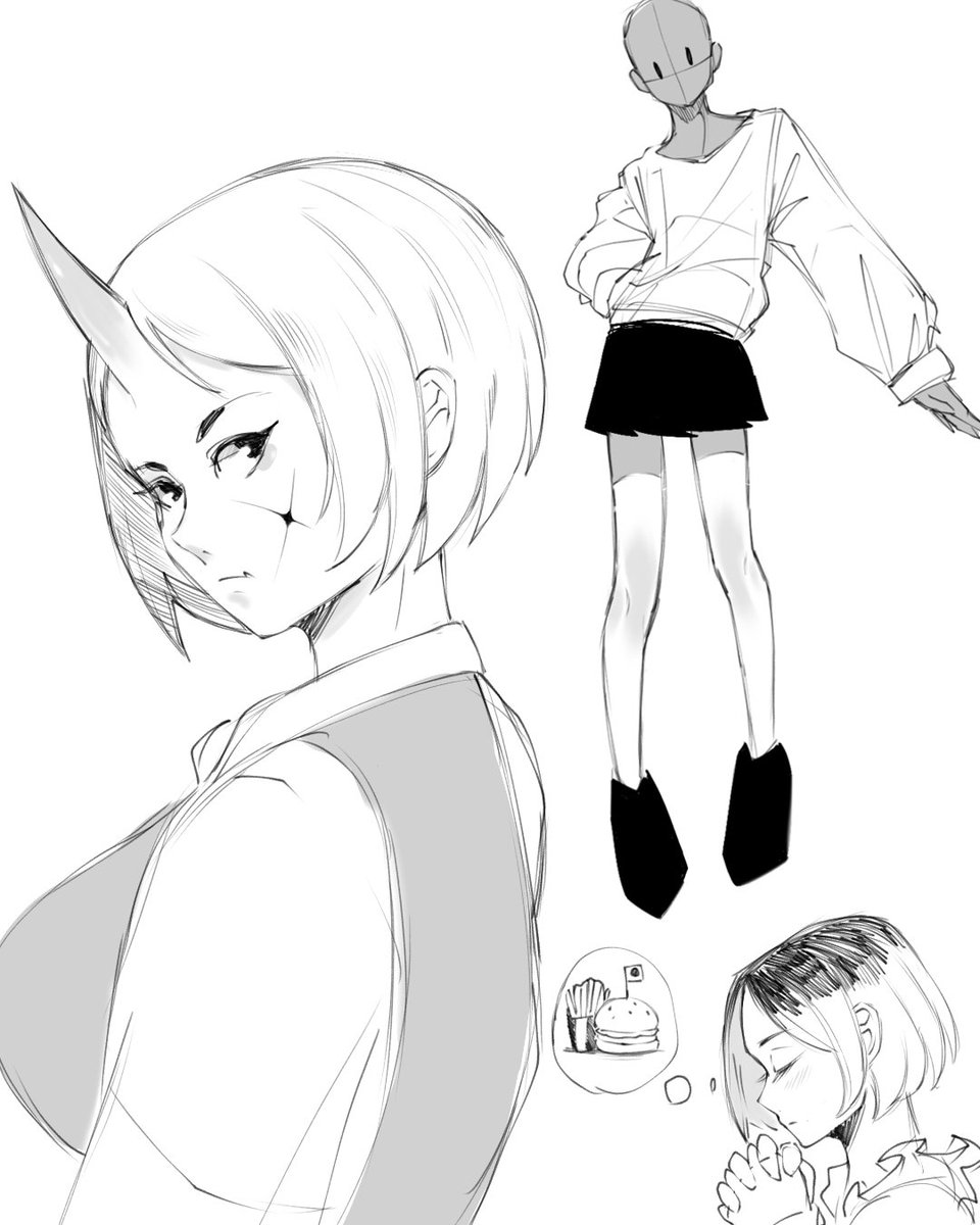 HAWAII_BLUE_'s tweet photo. Garabatos random de ayer (me morí y revivi).
#anime #animegirl #oc #doodles #fanart #sketch #animeart #art #dibujosdigitales #ibits https://t.co/77ktqF87ym