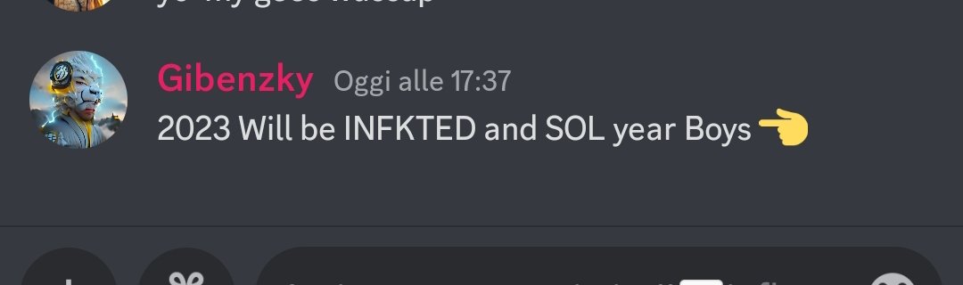 BaucsG's tweet photo. Today 12-28-2022 wanna #Tweet this
@InfktedNFT @mr_nobodySOL @FarihanDeNfts 

Grab your #INFKTED #NFTs and infkted MEKAS  with 1 bagpack, 1 axe #NOW or you'll cry for all 2023
See you next year 😎 https://t.co/QnR6qP8fsE