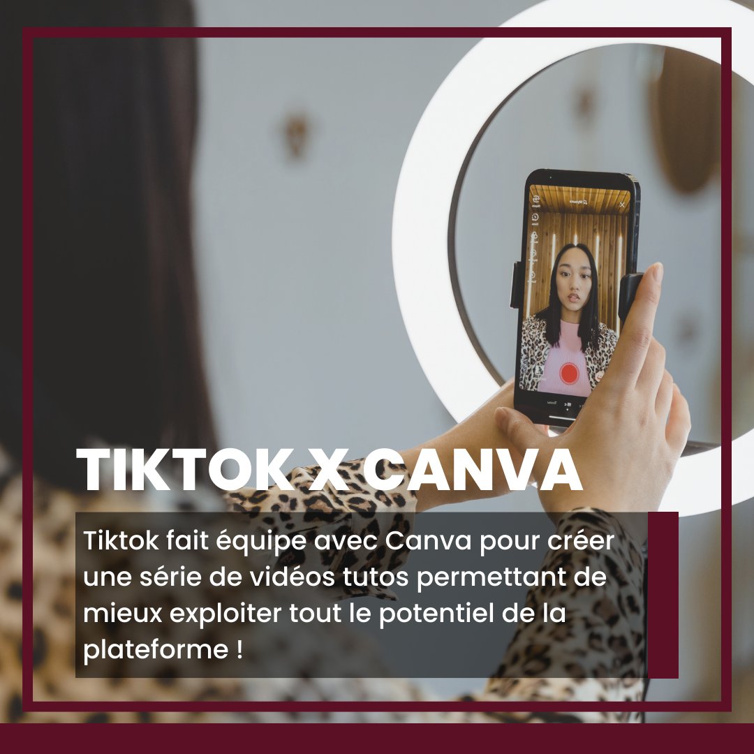 Créez facilement des publicités et des vidéos en suivant les tutoriels imaginés par TikTok et Canva ! social.goeveryone.agency/Bc0o