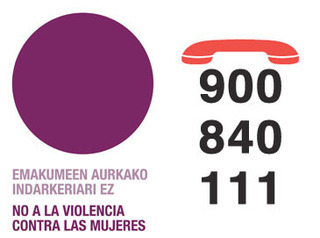 OngizateEJGV's tweet photo. 🟣🤚🏻 "Nos pasa por el mero hecho de ser mujeres".
🎙️ Declaraciones de #EstibalizVicente, profesional del Servicio Especializado de #Información y #Atención a #Mujeres #Víctimas de Violencia @Gob_eus a @ondavasca .
☎️ #SATEVI 🆘 900 840 111
🔊 https://t.co/WHtJhMDRsq https://t.co/p5sd9OMfw9