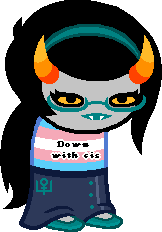 PopoMerrygamz's tweet photo. Okay, this has got to be the dumbest thing that I've made. #homestuck #fantroll #downwithcis https://t.co/kgaRLz1HlS