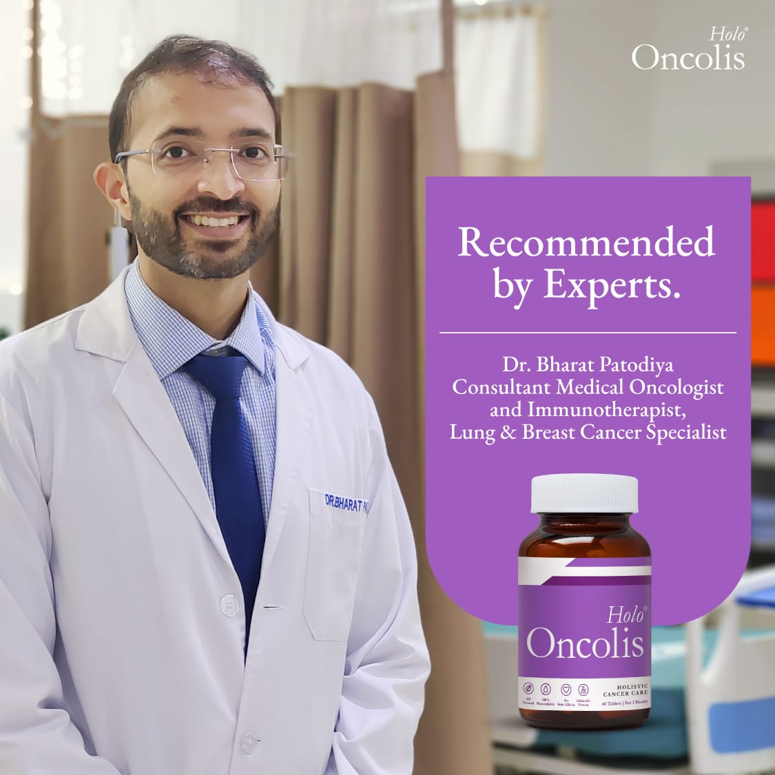 HOncolis's tweet photo. Dr. Bharat Patodiya, is known to have offered pre-emptive, preventive, and curative solutions to patients in various stages of Cancer.

To buy, visit https://t.co/NRKaLk6rjT or https://t.co/yKAur25U9m

#doctors #experts #recommended #precision #precisionnutrition #holooncolis https://t.co/RkYttDovJ4