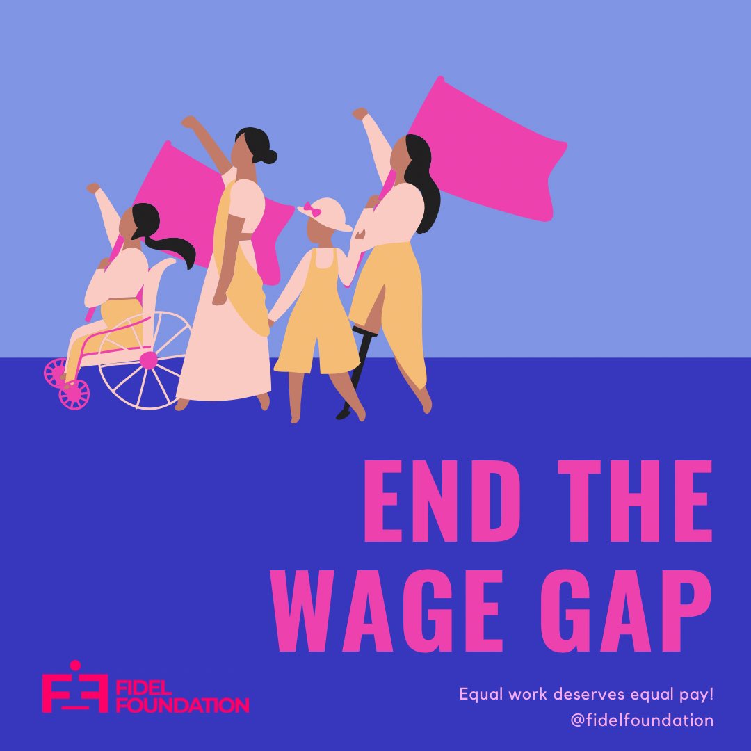 fidel_found's tweet photo. If a woman does the work, there is no need to pay her less just because she is a woman.

Equal wage is women’s rights. 
Support women’s rights.

#UNSDG5
#fidelfoundation
#womenfacts
#womensrights https://t.co/ImRoKhKWSb