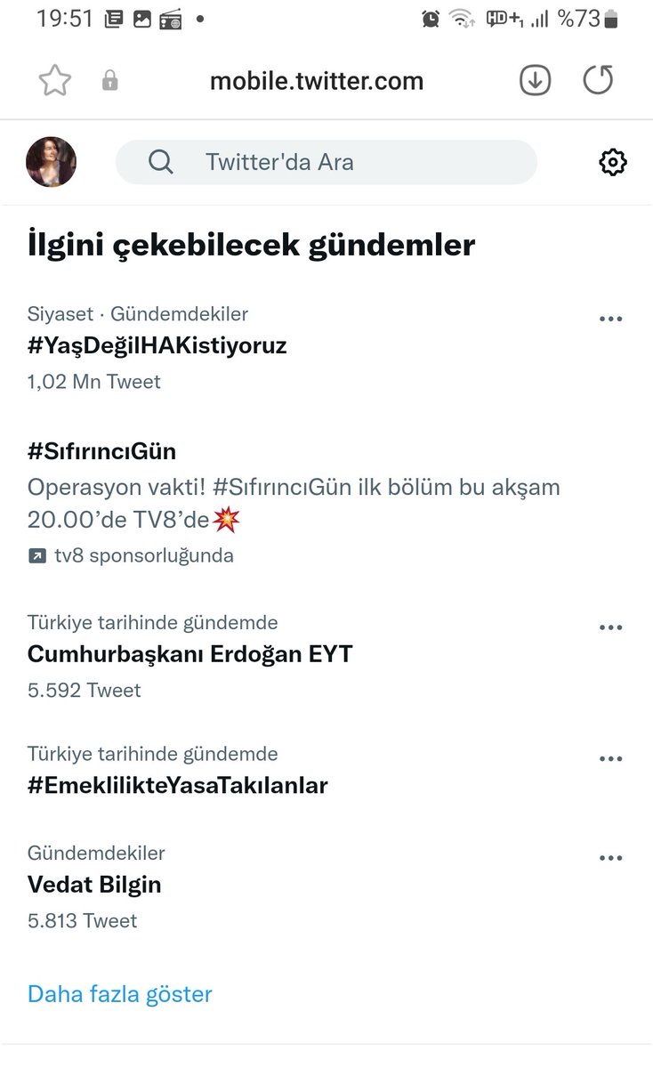 Cumhurbaşkanı Sn <a href="/RTErdogan/">Recep Tayyip Erdoğan</a> 
HERGÜN 1.000.000 'nun üzerinde TİWİT aldığı #EYT mağduriyetini DAHA FAZLA görmezden gelmişşş gibi davranamaz...📌📌📌📌

Aynı şekilde Sn <a href="/vedatbilgn/">Vedat Bilgin</a> 'de

 #YaşDeğilHAKistiyoruz 

<a href="/Akparti/">AK Parti</a> <a href="/akbasogluemin/">Av. M.Emin AKBAŞOĞLU 🇹🇷</a>