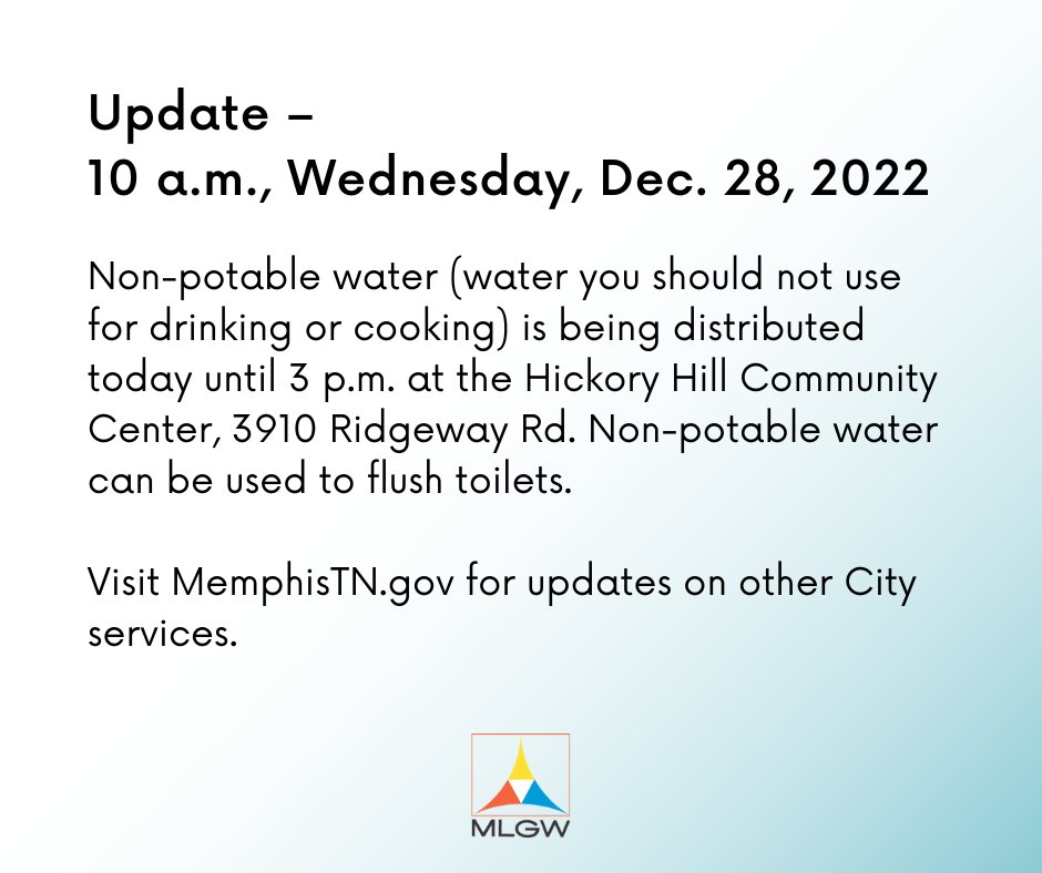 MLGW's tweet photo. The Emergency Management Phase of MLGW’s Drought Management Plan is OVER. What does that mean for customers? The precautionary boil water advisory is still in effect. Non-essential water use is no longer prohibited. Car washes can resume operation. #MLGW #MLGWNews @CityOfMemphis https://t.co/kNQBt9rhrA