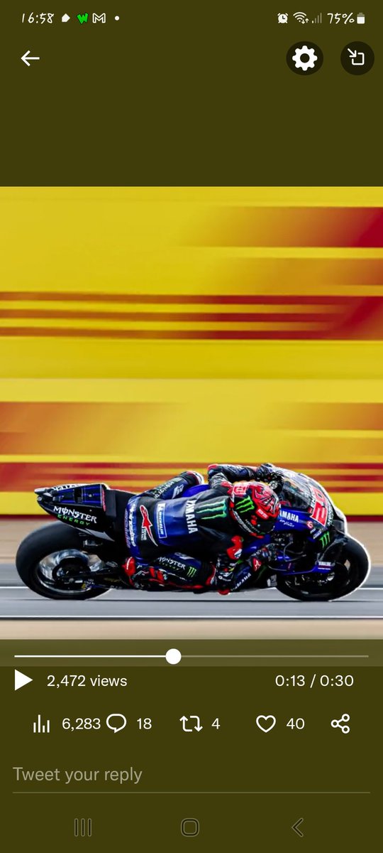 emybassetts's tweet photo. @YamahaRacingUK Not perfect, but hey!🤣 https://t.co/w7bcjfZaKz