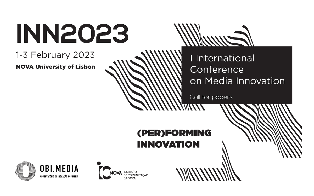 ObiMedia's tweet photo. 𝗨́𝗹𝘁𝗶𝗺𝗮 𝗰𝗵𝗮𝗺𝗮𝗱𝗮: o prazo de submissão de candidaturas para comunicações, residências artísticas e Prémios INN 2023 termina a 𝟯𝟬 𝗱𝗲 𝗱𝗲𝘇𝗲𝗺𝗯𝗿𝗼 𝟮𝟬𝟮𝟮! 📢 

Todas as informações em https://t.co/ZnuMa32GhG https://t.co/QnJoD3tvSS