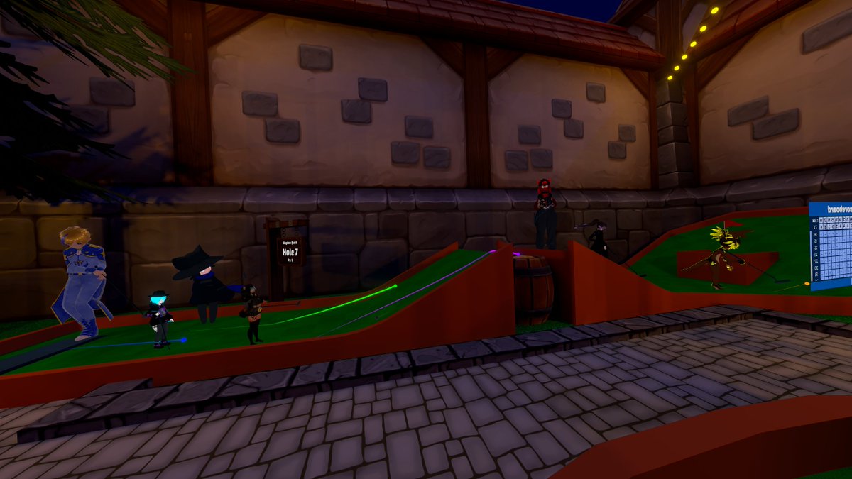 ChevronTheWolf's tweet photo. @VRCon_Official #vrcon2022 #vrchat #campfirestories #goodtimes @Ostinyo #minigolf #puttputtquest
This is what the VRChat community is all about - friends, fun, and great times! https://t.co/srwFKNbAOw