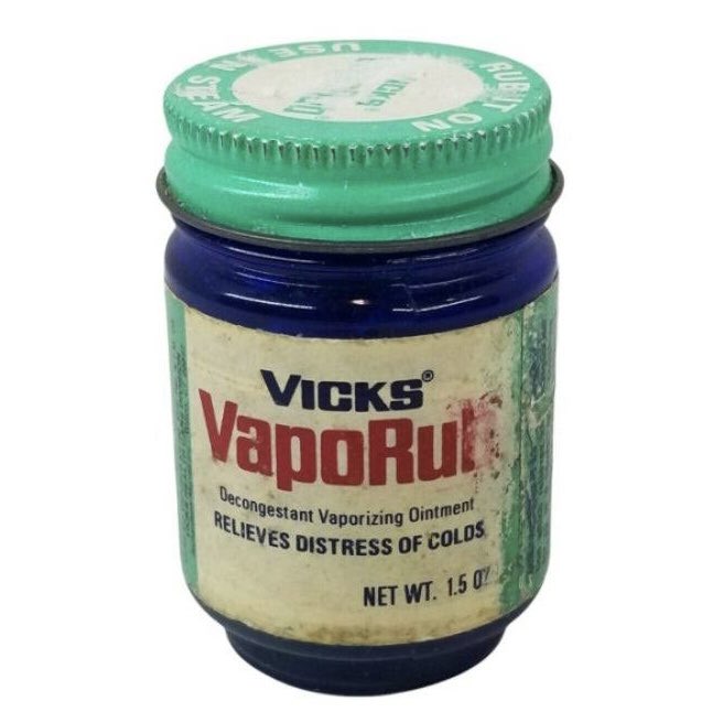 blackoutpete's tweet photo. All I want is this smeared on my congested chest, but I’m so damn allergic to it. #covidproblems https://t.co/2EXyoJw6x0
