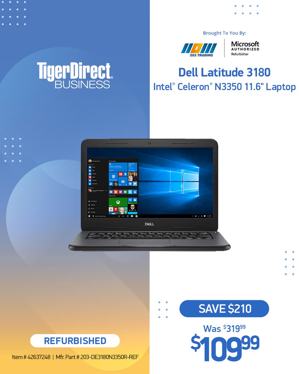 TigerDirect Business tweet media