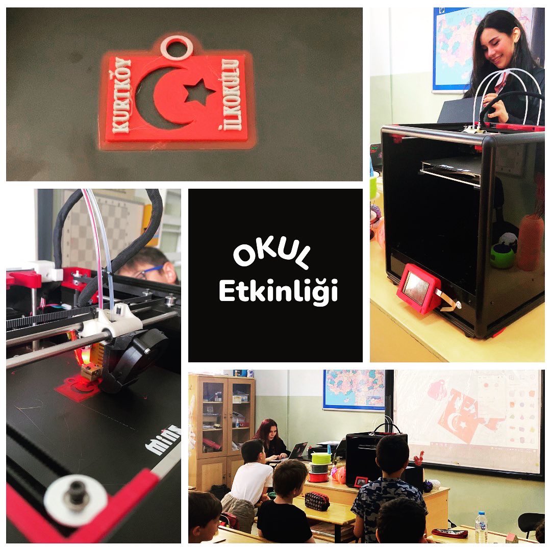 Mins3dprinter's tweet photo. Güzel bir etkinlik ile küçük yaşta çocukların hayallerine dokunduk.
İnteraktif aktivite ile onlar hayal etti, biz çizdik ve bastık.
En güzel yanı ise baskıyı kendileri başlatmaları ve 3D baskısını hep beraber izlemekti♥️🇹🇷

  #yerli3dyazıcı https://t.co/E3kqbUz24t