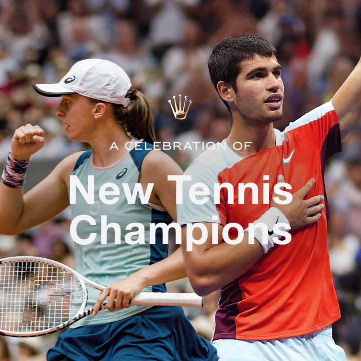 ROLEX on Twitter: "We celebrate the outstanding tennis achievements of