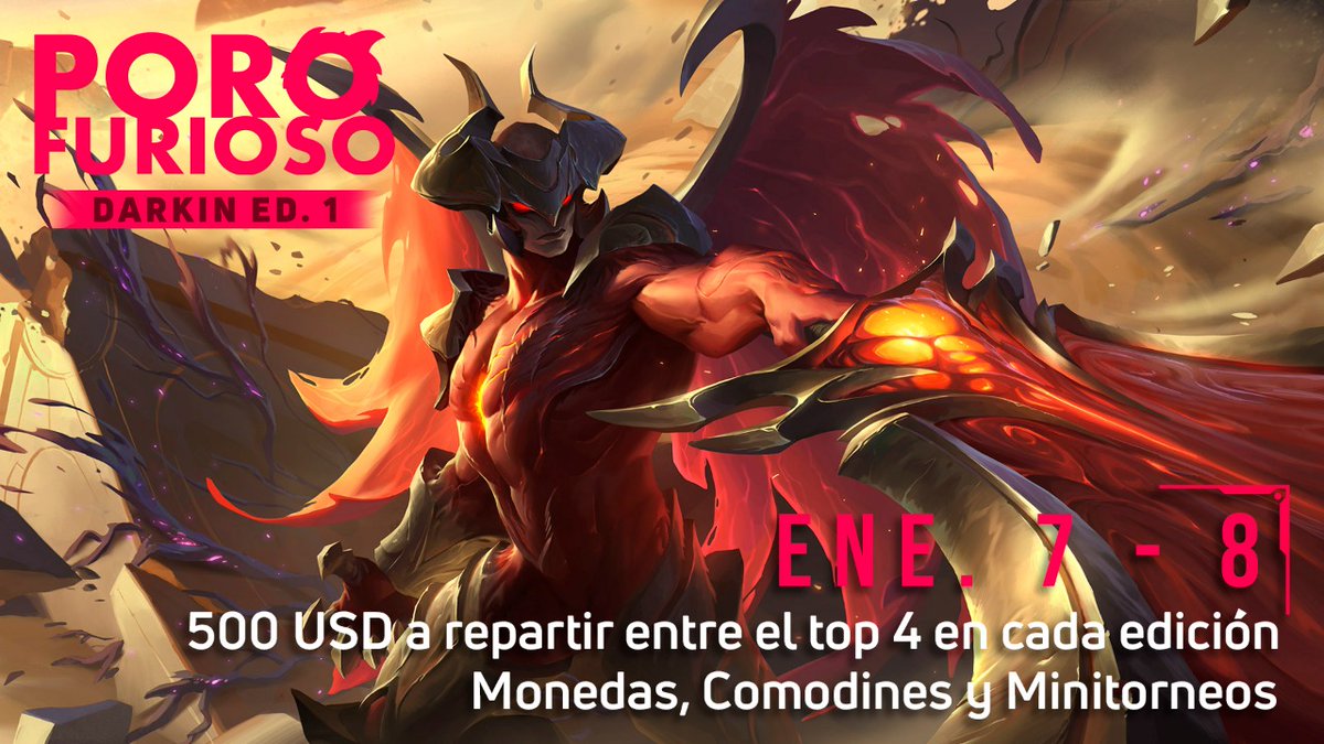 Nithaguz's tweet photo. Poro furioso ha regresado con su última expansión.¡Participa y obtén premios geniales!

Inscribete aquí  https://t.co/uOiGqtOipa https://t.co/t1IbNYCiBB