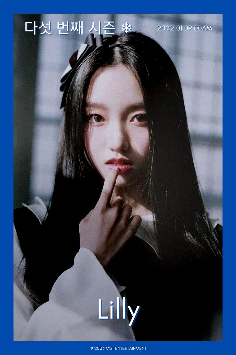 MST_EntOfficial's tweet photo. 다섯 번째 시즌 (SSFW) 
3rd Mini Album {❄︎}

CONCEPT PHOTOS 
#YERIN
#LILLY

2023.01.09 00AM KST

#다섯번째시즌 #SSFW 
#WINTER 
#MST_ENTERTAINMENT https://t.co/hmLIi0zW4H