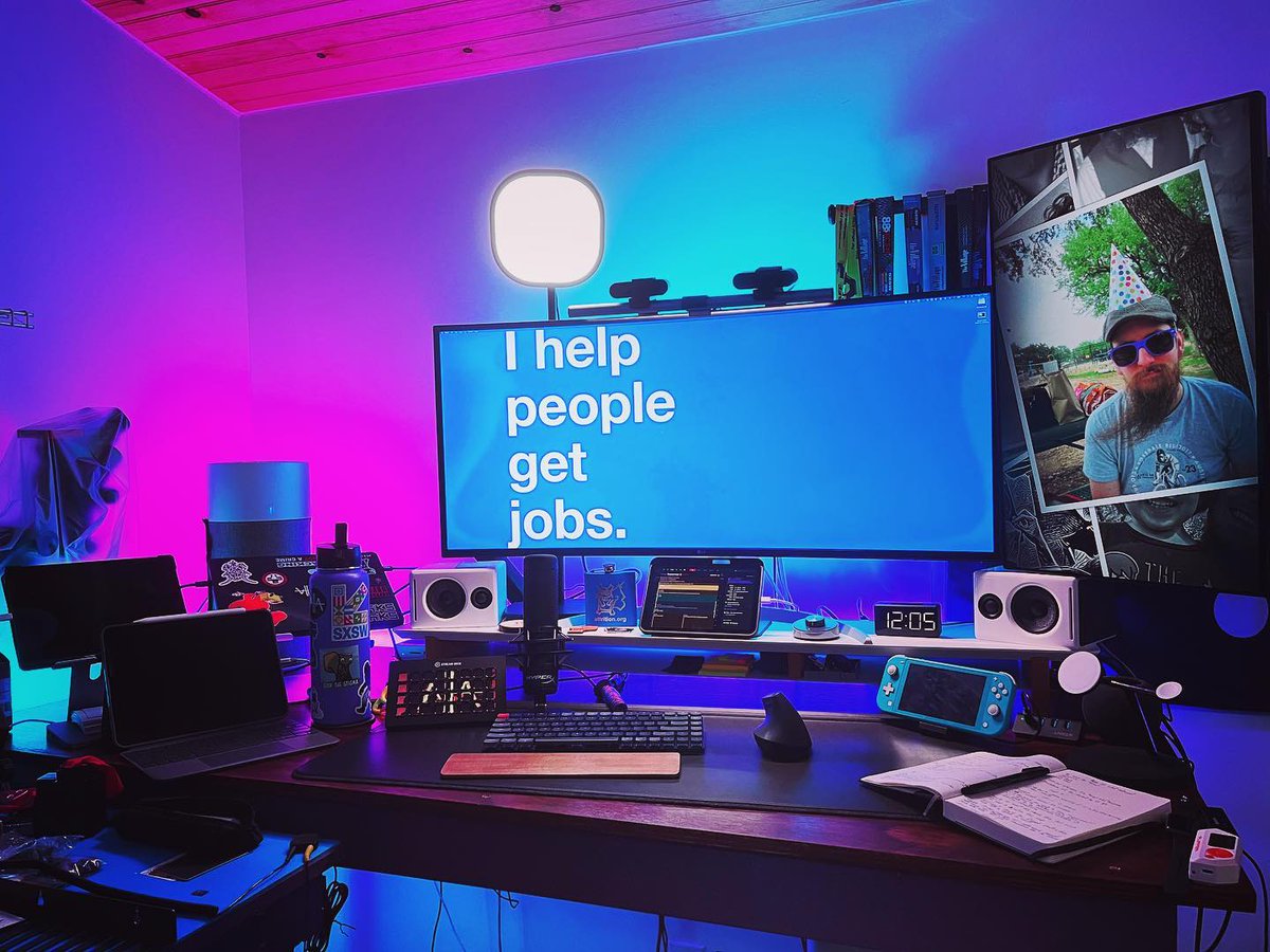 As we get closer to 2023, how will you set up your work from home space in the new year? Thanks, Nate, for sharing your awesome set-up!
