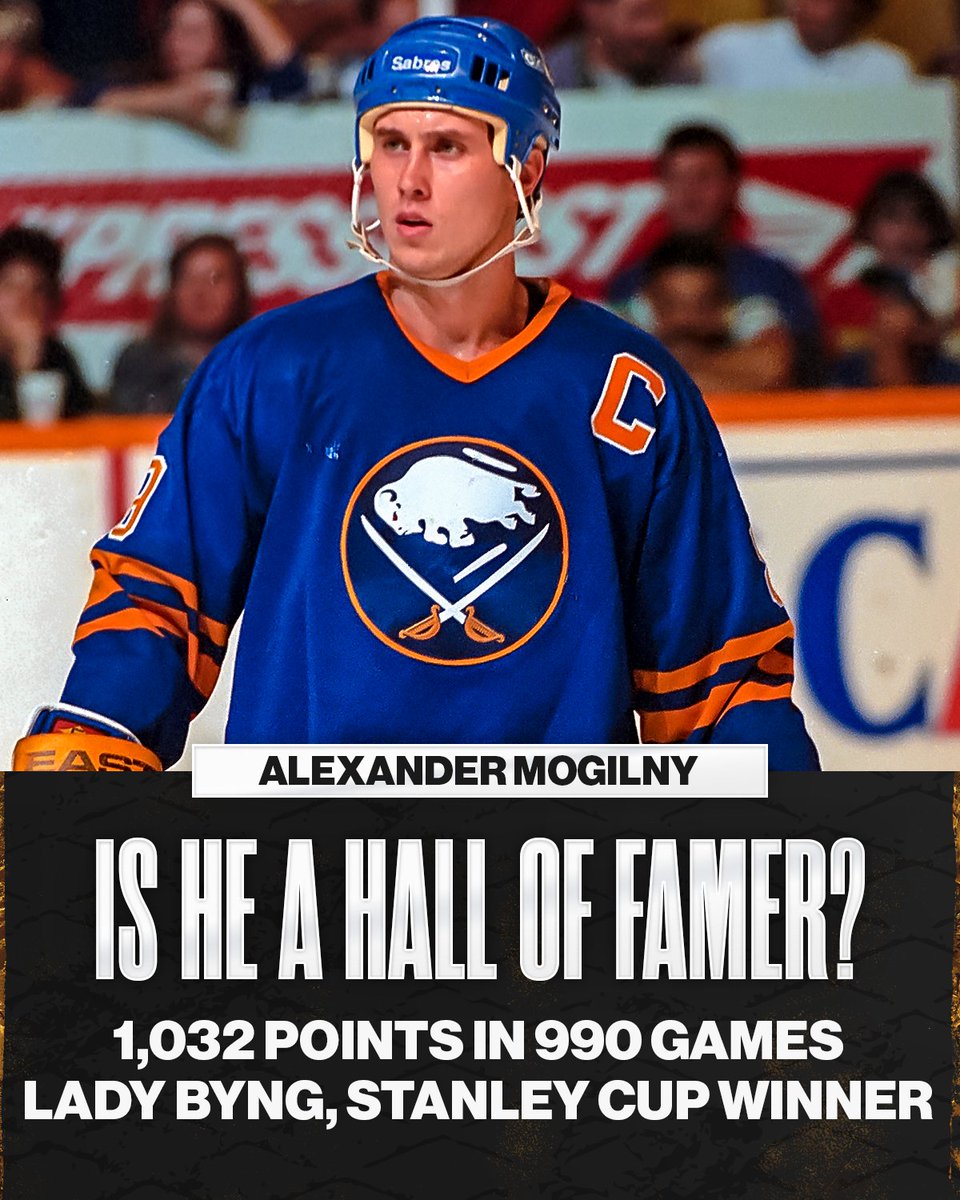 NHL's tweet photo. Will Alexander Mogilny be inducted into the @HockeyHallFame? 🤔 https://t.co/wZFSS4j2DW