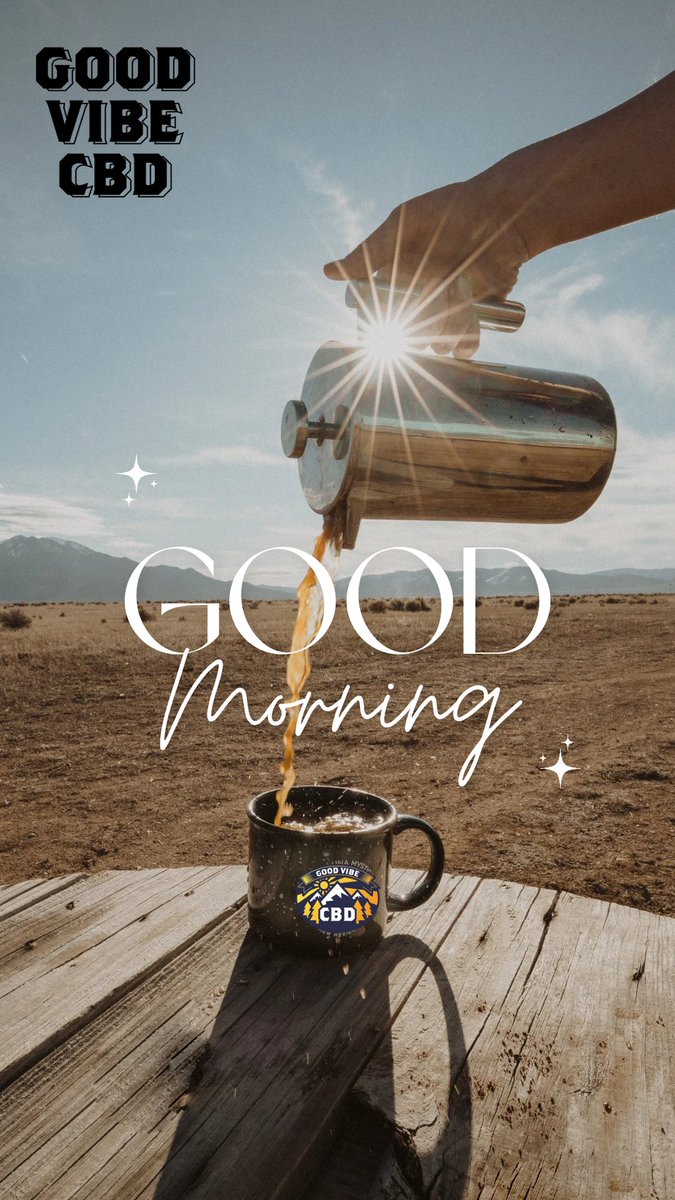 goodvibecbd's tweet photo. Good Morning!! https://t.co/sFu6ib3230