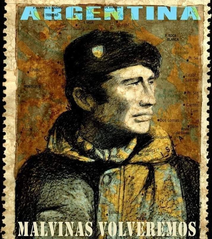 UN SOLDADO NO MUERE  EN EL CAMPO DE COMBATE SINO CUANDO SU PUEBLO LO OLVIDA O NINGUNEA SU SACRIFICIO. NO A LA DESMALVINIZACIÓN.