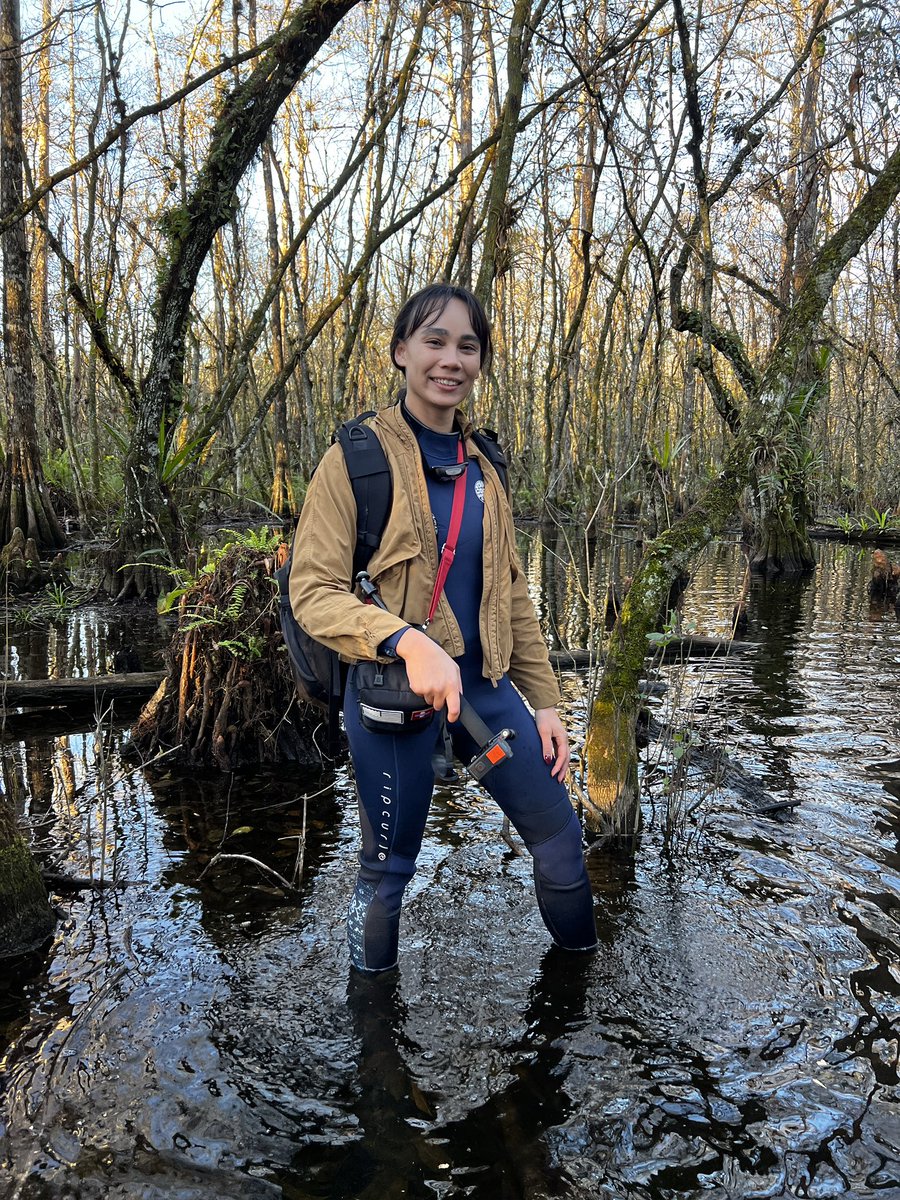 KerryNBC's tweet photo. Deep in the #Florida #Everglades for @NBCNightlyNews “Kid’s edition.” @EJordanWinters @DelarosaGilAJAM https://t.co/Z9D5WZRRFi