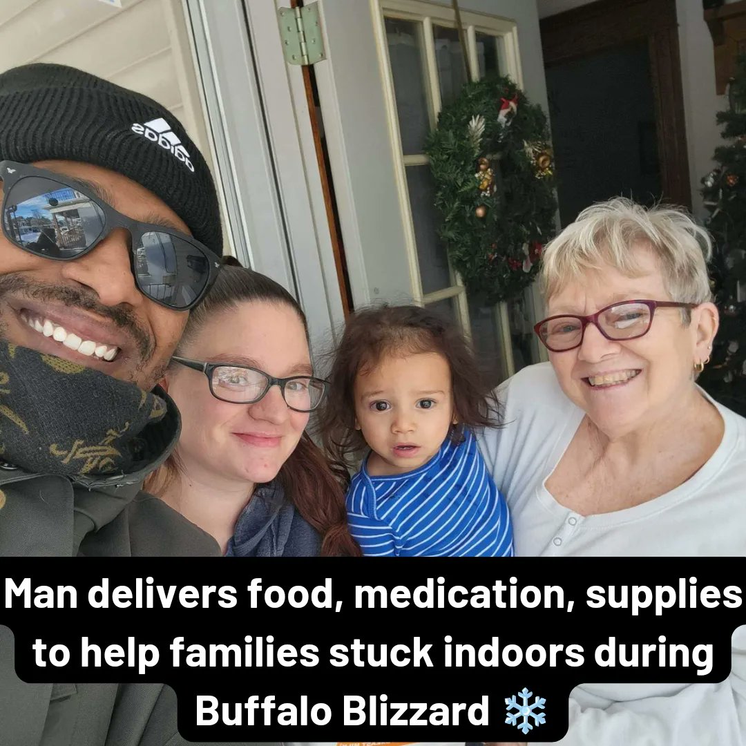 KateGIaser's tweet photo. "NO CASH NEEDED. IT'S ABOUT SAVING LIVES, NOT MAKING MONEY."

Mark Vincenzoo Johnson has helped 100+ people so far in #Buffalo who are stuck in their homes. He's brought food, diapers, formula, water, household supplies to those in critical need - FREE OF CHARGE! #BuffaloBlizzard https://t.co/Tm96MgvbRW