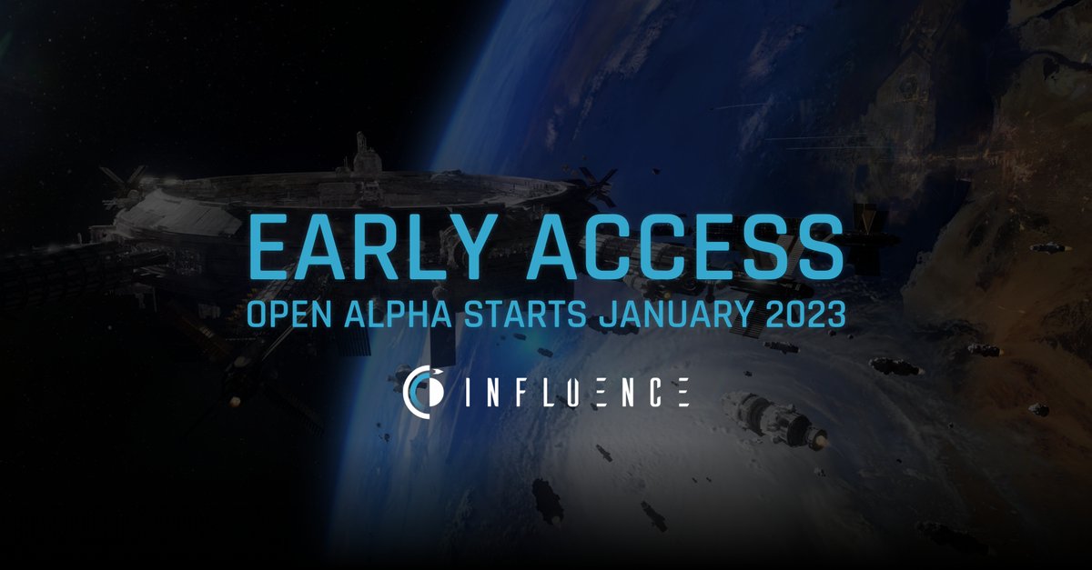 Prepare your ships everyone. Early access starts late January.

Ensure you don't miss out join now: discord.com/invite/influen…