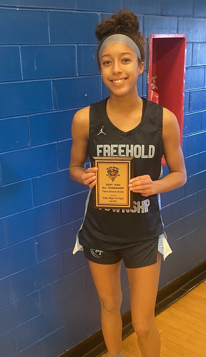 Congrats to Gaby Parker for being named to the #AllTournament Team for the Blue Devil Holiday Tournament. #PatriotPride #PatriotFamily
